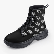 Load image into Gallery viewer, UTO IV "INSTARSIA" Casual Leather Chunky Boots