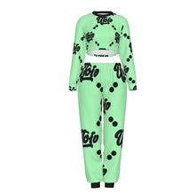 Load image into Gallery viewer, UTO IV Women's Crop Sweatshirt Suit