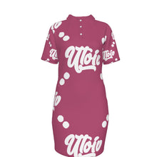 Load image into Gallery viewer, UTO IV Women's Polo Collar Dress