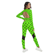 Load image into Gallery viewer, UTO IV Women's Sport Set With Backless Top And Leggings