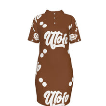 Load image into Gallery viewer, UTO IV Women's Polo Collar Dress