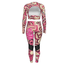 Load image into Gallery viewer, UTO IV Women's Sport Set With Backless Top And Leggings