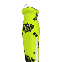 Load image into Gallery viewer, UTO IV Plus Size Oblique-Shoulder Dress