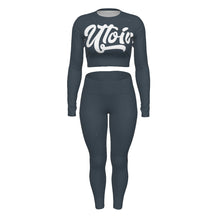 Load image into Gallery viewer, UTO IV Women's Sport Set With Backless Top And Leggings