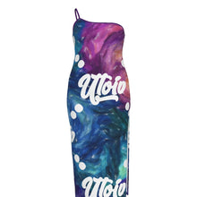 Load image into Gallery viewer, UTO IV Plus Size Oblique-Shoulder Dress