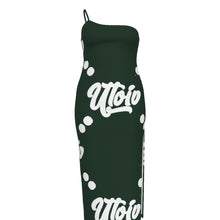 Load image into Gallery viewer, UTO IV Plus Size Oblique-Shoulder Dress