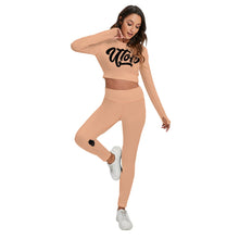 Load image into Gallery viewer, UTO IV Women's Sport Set With Backless Top And Leggings