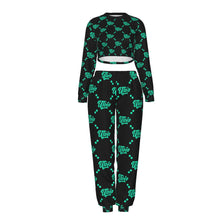 Load image into Gallery viewer, UTO IV Women's Crop Sweatshirt Suit