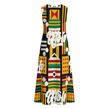 Load image into Gallery viewer, UTO IV Women's Cotton A-Line Dress