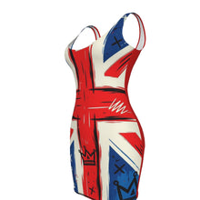 Load image into Gallery viewer, UTO IV Women's Bodycon Dress - England (Old Blighty)