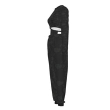 Load image into Gallery viewer, UTO IV "Midnight" Women's Crop Sweatshirt Suit