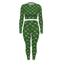 Load image into Gallery viewer, UTO IV Women's Sport Set With Backless Top And Leggings