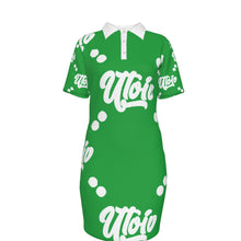 Load image into Gallery viewer, UTO IV Women's Polo Collar Dress