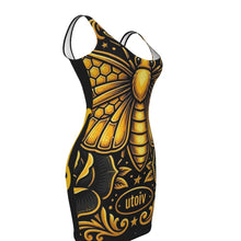 Load image into Gallery viewer, UTO IV Women's Bodycon Dress - West Virginia State University