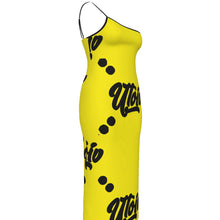 Load image into Gallery viewer, UTO IV Plus Size Oblique-Shoulder Dress