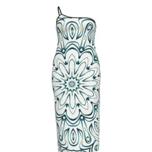 Load image into Gallery viewer, UTO IV Plus Size Oblique-Shoulder Dress