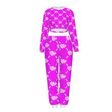 Load image into Gallery viewer, UTO IV Women's Crop Sweatshirt Suit
