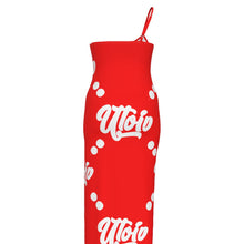 Load image into Gallery viewer, UTO IV Plus Size Oblique-Shoulder Dress