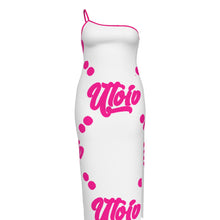 Load image into Gallery viewer, UTO IV Plus Size Oblique-Shoulder Dress