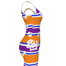 Load image into Gallery viewer, UTO IV Women's Bodycon Dress - Citrus Royale