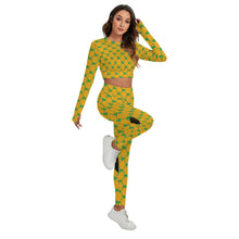 Load image into Gallery viewer, UTO IV Women's Sport Set With Backless Top And Leggings
