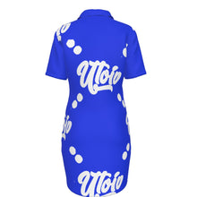 Load image into Gallery viewer, UTO IV Women's Polo Collar Dress