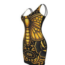 Load image into Gallery viewer, UTO IV Women's Bodycon Dress - West Virginia State University