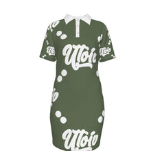Load image into Gallery viewer, UTO IV Women's Polo Collar Dress