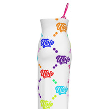 Load image into Gallery viewer, UTO IV Plus Size Oblique-Shoulder Dress