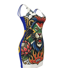 Load image into Gallery viewer, UTO IV Women's Bodycon Dress - South Africa (Mzansi)