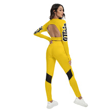 Load image into Gallery viewer, UTO IV Women's Sport Set With Backless Top And Leggings
