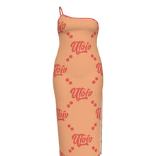 Load image into Gallery viewer, UTO IV Plus Size Oblique-Shoulder Dress