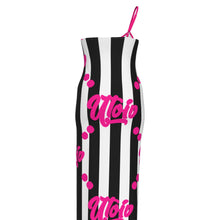 Load image into Gallery viewer, UTO IV Plus Size Oblique-Shoulder Dress