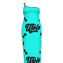 Load image into Gallery viewer, UTO IV Plus Size Oblique-Shoulder Dress