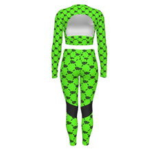 Load image into Gallery viewer, UTO IV Women's Sport Set With Backless Top And Leggings