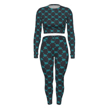 Load image into Gallery viewer, UTO IV Women's Sport Set With Backless Top And Leggings