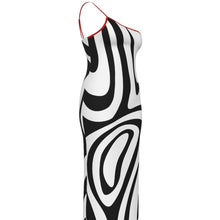 Load image into Gallery viewer, UTO IV Plus Size Oblique-Shoulder Dress