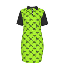 Load image into Gallery viewer, UTO IV "Emerald Tree" Women's Polo Collar Dress
