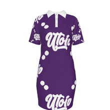 Load image into Gallery viewer, UTO IV Women's Polo Collar Dress