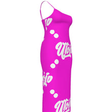 Load image into Gallery viewer, UTO IV Plus Size Oblique-Shoulder Dress
