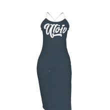 Load image into Gallery viewer, UTO IV Women's Back Cross Cami Dress