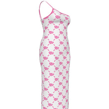 Load image into Gallery viewer, UTO IV Plus Size Oblique-Shoulder Dress