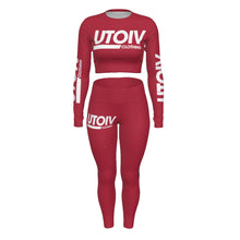 Load image into Gallery viewer, UTO IV Women's Sport Set With Backless Top And Leggings
