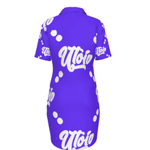 Load image into Gallery viewer, UTO IV Women's Polo Collar Dress