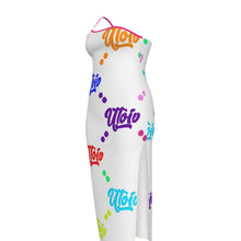 Load image into Gallery viewer, UTO IV Plus Size Oblique-Shoulder Dress