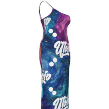 Load image into Gallery viewer, UTO IV Plus Size Oblique-Shoulder Dress