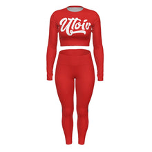 Load image into Gallery viewer, UTO IV Women's Sport Set With Backless Top And Leggings