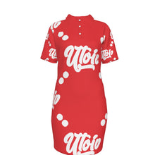 Load image into Gallery viewer, UTO IV Women's Polo Collar Dress