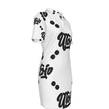 Load image into Gallery viewer, UTO IV "Dalmatian" Women's Polo Collar Dress