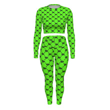 Load image into Gallery viewer, UTO IV Women's Sport Set With Backless Top And Leggings